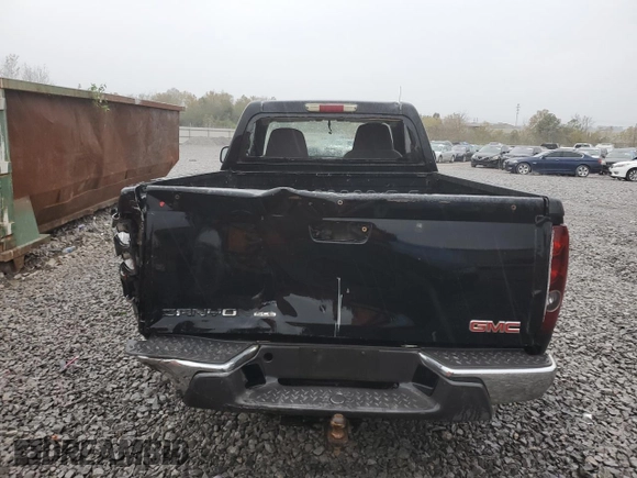 2005 GMC Canyon Work Truck with VIN 1GTCS146558153543, listed as a Copart auction lot 80711464 with 334,198 mi miles and Salvage Title. Bid and sale history available at carsss.com. Image 6.