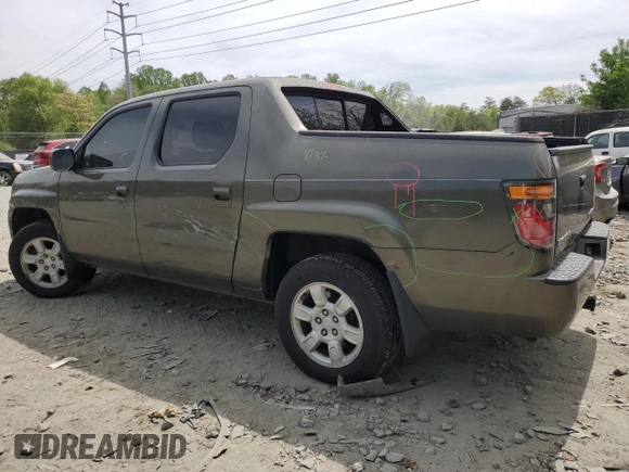 2006 Honda Ridgeline RTS z VIN 2HJYK16476H544699, wystawiony jako Copart lot #53528725 z przebiegiem 225 881 mil mil oraz Szkoda całkowita • Salvage title. Historia ofert i sprzedaży dostępna na DreamBid. Obrazek 2.