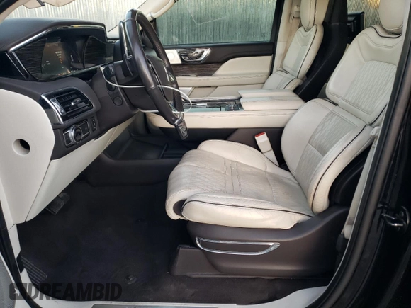 2020 Lincoln Navigator Black Label z VIN 5LMJJ3TTXLEL07264, wystawiony jako Copart lot #85087844 z przebiegiem 55 109 mil mil oraz Szkoda całkowita • Salvage title. Historia ofert i sprzedaży dostępna na DreamBid. Obrazek 7.