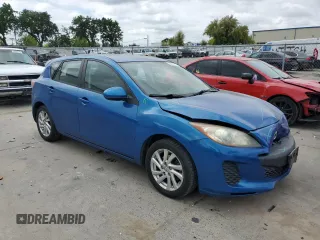 2012 Mazda Mazda3 i Touring with VIN JM1BL1L81C1567887, listed as a Copart auction lot 52646325 with 151,206 mi miles and Salvage Title. Bid and sale history available at carsss.com. Image 4.