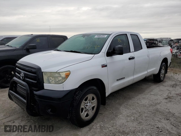 2010 Toyota Tundra 2WD SR with VIN 5TFTY5F15AX006775, listed as a Copart auction lot 76084304 with 206,213 mi miles and Non Repairable. Bid and sale history available at carsss.com. Image 1.