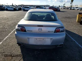 2005 Mazda RX-8 with VIN JM1FE17N850144261, listed as a Copart auction lot 78310384 with 95,193 mi miles and Clean Title. Bid and sale history available at carsss.com. Image 6.