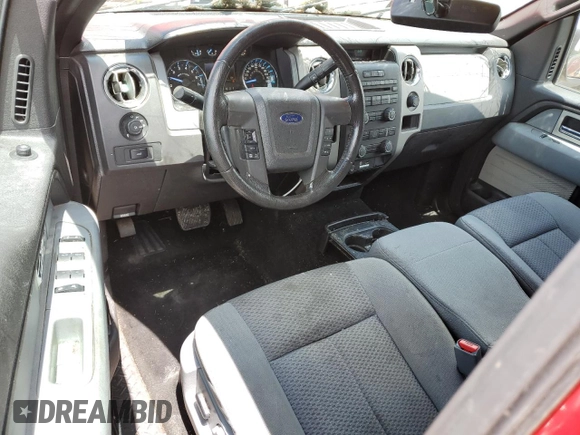 2011 Ford F-150 XL with VIN 1FTEX1CM5BFC84764, listed as a Copart auction lot 59138025 with 122,787 mi miles and Salvage title. Bid and sale history available at DreamBid. Image 8.