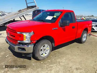 2019 Ford F-150 XL with VIN 1FTMF1CB6KKC92330, listed as a IAAI auction lot 41689485 with 108,653 mi miles. Bid and sale history available at carsss.com. Image 18.