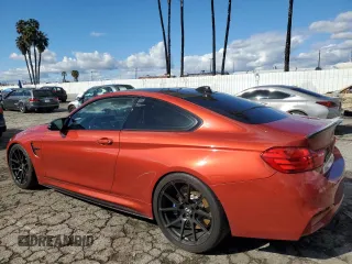 2015 BMW M4 with VIN WBS3R9C57FF708758, listed as a Copart auction lot 41101764 with 65,416 mi miles. Bid and sale history available at carsss.com. Image 2.