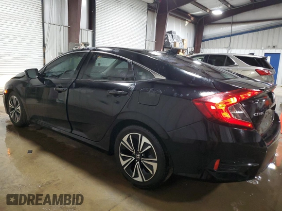 2017 Honda Civic EX-T with VIN 2HGFC1F34HH659846, listed as a Copart auction lot 48987095 with 96,300 mi miles and Salvage Title. Bid and sale history available at carsss.com. Image 2.