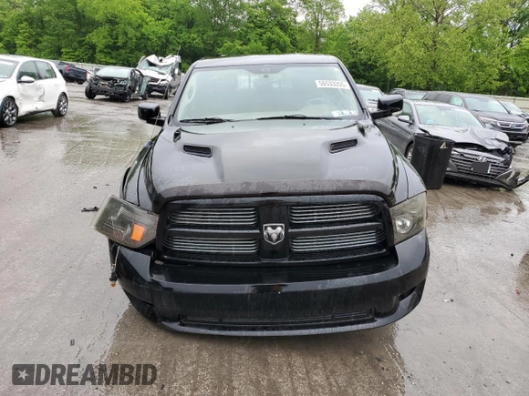 2012 Ram 1500 Sport z VIN 1C6RD7HT0CS345113, wystawiony jako Copart lot #56533355 z przebiegiem 146 767 mil mil oraz Szkoda całkowita • Salvage title. Historia ofert i sprzedaży dostępna na DreamBid. Obrazek 5.