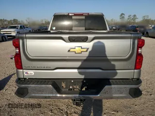 2024 Chevrolet Silverado 1500 LT with VIN 2GCPACEDXR1135786, listed as a Copart auction lot 49002265 with 25,606 mi miles and Salvage Title. Bid and sale history available at DreamBid. Image 6.