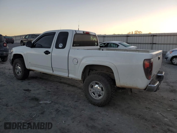 2006 GMC Canyon SLE1 with VIN 1GTDT196668156639, listed as a Copart auction lot 77270294 with 206,657 mi miles and Salvage Title. Bid and sale history available at carsss.com. Image 2.