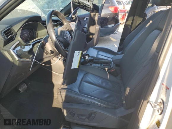 2019 Audi Q3 Premium with VIN WA1AECF38K1076355, listed as a Copart auction lot 74242994 with 86,594 mi miles and Salvage Title. Bid and sale history available at carsss.com. Image 7.