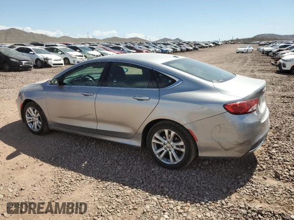 2015 Chrysler 200 Limited z VIN 1C3CCCAB4FN680586, wystawiony jako Copart lot #55215785 z przebiegiem 126 282 mil mil oraz Szkoda całkowita • Salvage title. Historia ofert i sprzedaży dostępna na DreamBid. Obrazek 2.