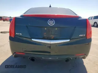 2014 Cadillac ATS Standard RWD with VIN 1G6AA5RX7E0128020, listed as a Copart auction lot 48492835 with 94,573 mi miles and Salvage title. Bid and sale history available at DreamBid. Image 6.