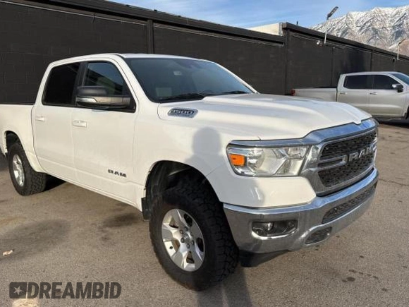 2022 Ram 1500 Lone Star with VIN 1C6SRFFT4NN464963, listed as a Copart auction lot 86011044 with 28,752 mi miles and Non repairable. Bid and sale history available at DreamBid. Image 1.