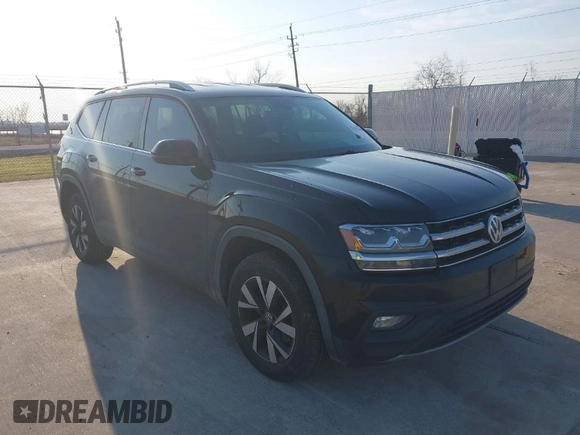 2019 Volkswagen Atlas SE with VIN 1V2DR2CA4KC617439, listed as a IAAI auction lot 41681309 with 67,080 mi miles and . Bid and sale history available at DreamBid. Image 1.