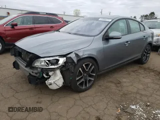 2017 Volvo S60 Dynamic with VIN YV140MTL5H2420359, listed as a Copart auction lot 53880315 with 189,512 mi miles and Salvage Title. Bid and sale history available at carsss.com. Image 1.