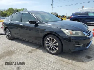 2014 Honda Accord Sport with VIN 1HGCR2F55EA190687, listed as a Copart auction lot 52966815 with 147,689 mi miles and Salvage Title. Bid and sale history available at DreamBid. Image 4.