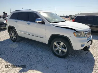 2013 Jeep Grand Cherokee Overland with VIN 1C4RJECG0DC526045, listed as a Copart auction lot 75358074 with 134,943 mi miles and Clean Title. Bid and sale history available at carsss.com. Image 4.
