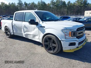 2018 Ford F-150 XL with VIN 1FTEW1EP6JFD45189, listed as a IAAI auction lot 41814329 with Not provided miles and . Bid and sale history available at DreamBid. Image 1.
