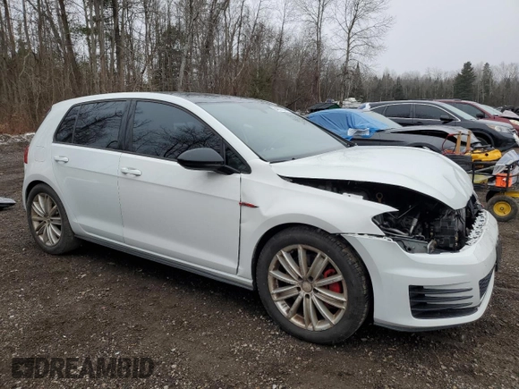 2015 Volkswagen Golf GTI Autobahn w/Performance Pkg with VIN 3VW447AU6FM092301, listed as a Copart auction lot 84037864 with 137,480 mi miles and Salvage Title. Bid and sale history available at carsss.com. Image 4.