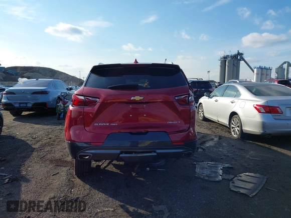 2022 Chevrolet Blazer Premier with VIN 3GNKBLR40NS163877, listed as a IAAI auction lot 41249191 with 22,235 mi miles and . Bid and sale history available at DreamBid. Image 17.