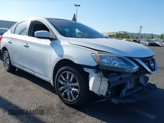 2017 Nissan Sentra SV with VIN 3N1AB7AP0HY249275, listed as a IAAI auction lot 42397471 with 99,483 mi miles and . Bid and sale history available at DreamBid. Image 1.
