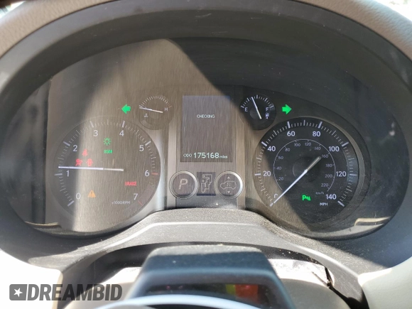 2018 Lexus GX with VIN JTJJM7FX0J5187344, listed as a Copart auction lot 53937375 with 175,168 mi miles and Salvage Title. Bid and sale history available at carsss.com. Image 9.