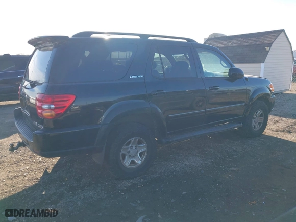 2003 Toyota Sequoia Limited with VIN 5TDBT48A73S146644, listed as a IAAI auction lot 41670937 with 254,916 mi miles. Bid and sale history available at carsss.com. Image 4.