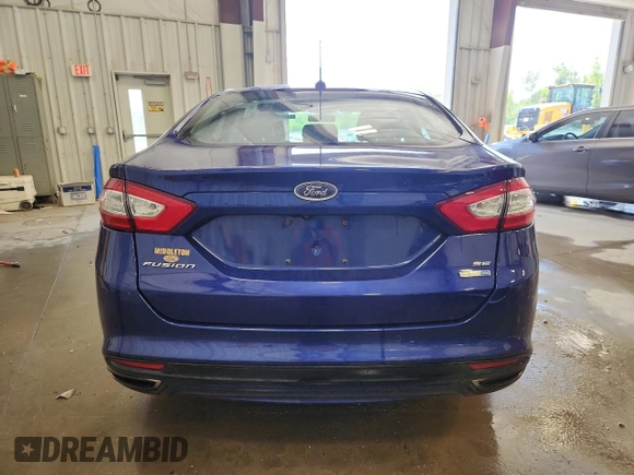 2016 Ford Fusion SE with VIN 3FA6P0T91GR403999, listed as a Copart auction lot 61394815 with 49,154 mi miles and Clean title. Bid and sale history available at DreamBid. Image 6.
