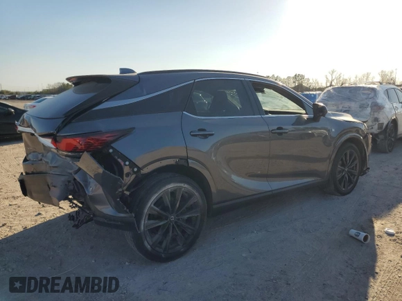 2023 Lexus RX 350 z VIN 2T2BAMCAXPC007762, wystawiony jako Copart lot #48668625 z przebiegiem 37 302 mil mil oraz Czysty tytuł • Clean title. Historia ofert i sprzedaży dostępna na DreamBid. Obrazek 3.