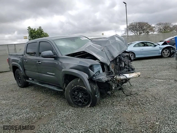 2021 Toyota Tacoma 2WD SR5 with VIN 3TMAZ5CN4MM144491, listed as a Copart auction lot 48827805 with 54,601 mi miles and Salvage Title. Bid and sale history available at carsss.com. Image 10.