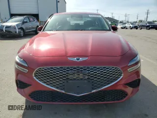 2023 Genesis G70 2.0T with VIN KMTG34TAXPU123732, listed as a Copart auction lot 56509935 with 39,333 mi miles and Salvage title. Bid and sale history available at DreamBid. Image 5.