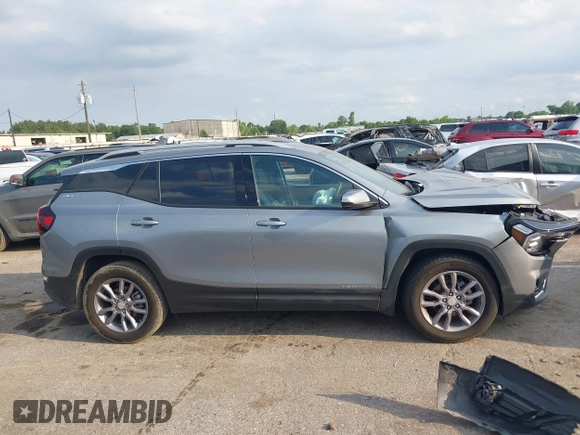 2024 GMC Terrain SLT with VIN 3GKALPEG5RL173429, listed as a IAAI auction lot 42384423 with 38,630 mi miles and . Bid and sale history available at DreamBid. Image 13.