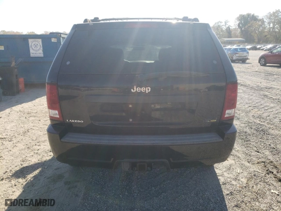2007 Jeep Grand Cherokee Laredo with VIN 1J8HS48PX7C632012, listed as a Copart auction lot 77233144 with 189,890 mi miles and Clean Title. Bid and sale history available at carsss.com. Image 6.