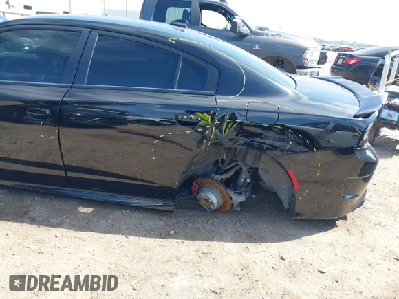 2019 Dodge Charger R/T with VIN 2C3CDXCT2KH575297, listed as a IAAI auction lot 41661339 with 119,854 mi miles and . Bid and sale history available at DreamBid. Image 17.
