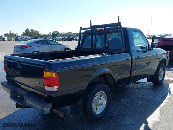 1998 Ford Ranger XL with VIN 1FTYR10C1WPB40423, listed as a IAAI auction lot 41621407 with 122,656 mi miles. Bid and sale history available at carsss.com. Image 4.
