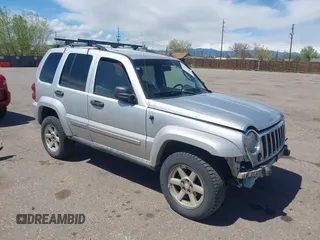 2005 Jeep Liberty Limited with VIN 1J4GL58K45W724796, listed as a IAAI auction lot 42131949 with 215,760 mi miles and . Bid and sale history available at DreamBid. Image 1.