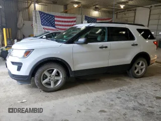 2018 Ford Explorer z VIN 1FM5K8B87JGA97834, wystawiony jako Copart lot #60638265 z przebiegiem 143 249 mil mil oraz Szkoda całkowita • Salvage title. Historia ofert i sprzedaży dostępna na DreamBid. Obrazek 1.