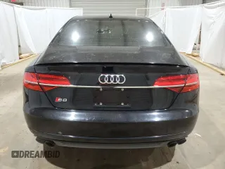 2017 Audi S8 z VIN WUAJ5AFD4HN901296, wystawiony jako Copart lot #44347595 z przebiegiem 80 045 mil mil oraz Czysty tytuł • Clean title. Historia ofert i sprzedaży dostępna na DreamBid. Obrazek 6.