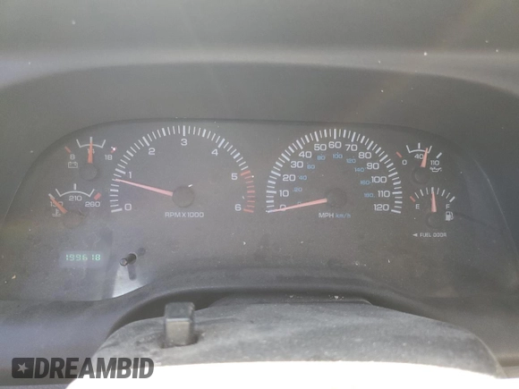 2001 Dodge 1500 with VIN 3B7HF13Y51G748524, listed as a Copart auction lot 55310895 with 199,618 mi miles and Salvage Title. Bid and sale history available at DreamBid. Image 9.