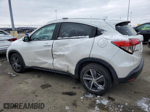 2022 Honda HR-V EX with VIN 3CZRU6H59NM731118, listed as a Copart auction lot 44976345 with 66,595 mi miles and Salvage Title. Bid and sale history available at carsss.com. Image 2.