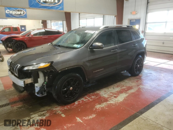 2016 Jeep Cherokee Latitude with VIN 1C4PJMCB6GW122773, listed as a Copart auction lot 49351975 with 143,587 mi miles and Salvage Title. Bid and sale history available at carsss.com. Image 1.