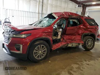 2023 Chevrolet Traverse LT with VIN 1GNEVHKWXPJ229112, listed as a Copart auction lot 61419135 with 26,849 mi miles and Non repairable. Bid and sale history available at DreamBid. Image 1.