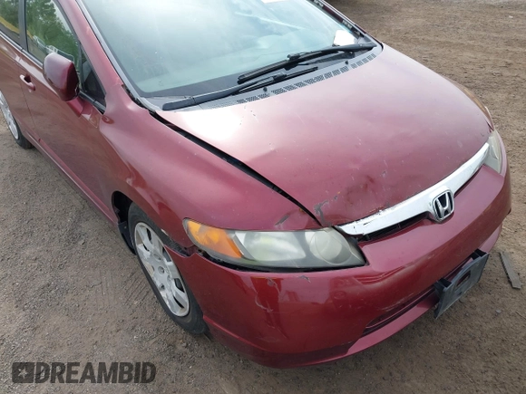 2008 Honda Civic LX with VIN 1HGFA16518L073809, listed as a IAAI auction lot 42176176 with 193,114 mi miles and . Bid and sale history available at DreamBid. Image 12.