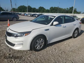 2017 Kia Optima LX with VIN 5XXGT4L35HG154068, listed as a Copart auction lot 63302785 with 53,098 mi miles and Salvage title. Bid and sale history available at DreamBid. Image 1.