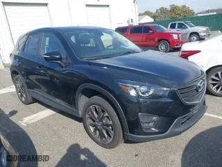 2016 Mazda CX-5 Grand Touring with VIN JM3KE4DY5G0681436, listed as a IAAI auction lot 41664780 with 172,199 mi miles. Bid and sale history available at carsss.com. Image 1.
