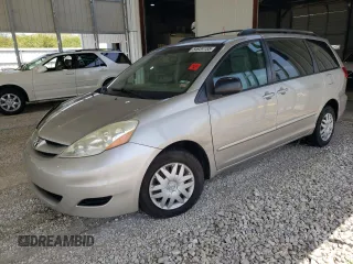 2006 Toyota Sienna CE with VIN 5TDZA23C06S500171, listed as a Copart auction lot 54934155 with 164,738 mi miles and Salvage Title. Bid and sale history available at DreamBid. Image 1.
