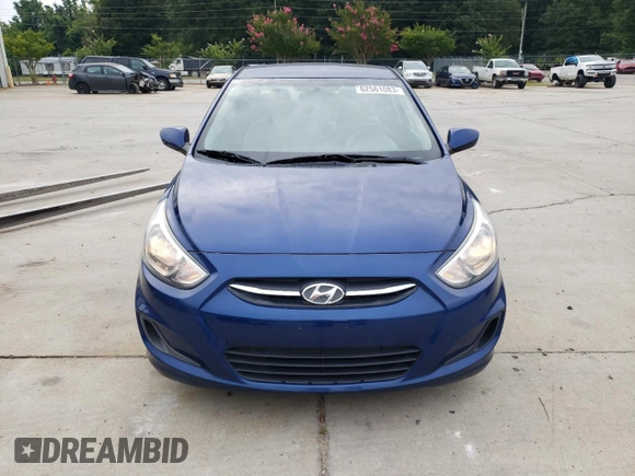 2015 Hyundai Accent GLS with VIN KMHCT4AE4FU886410, listed as a Copart auction lot 62561083 with 124,306 mi miles. Bid and sale history available at carsss.com. Image 5.