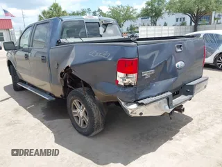 2006 Ford F-150 XLT with VIN 1FTPW14516FB55641, listed as a IAAI auction lot 42158769 with 204,517 mi miles and . Bid and sale history available at carsss.com. Image 3.