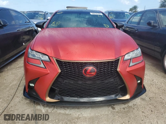 2016 Lexus GS 200t with VIN JTHBA1BL0GA001316, listed as a Copart auction lot 78276784 with 93,214 mi miles and Non repairable. Bid and sale history available at DreamBid. Image 5.