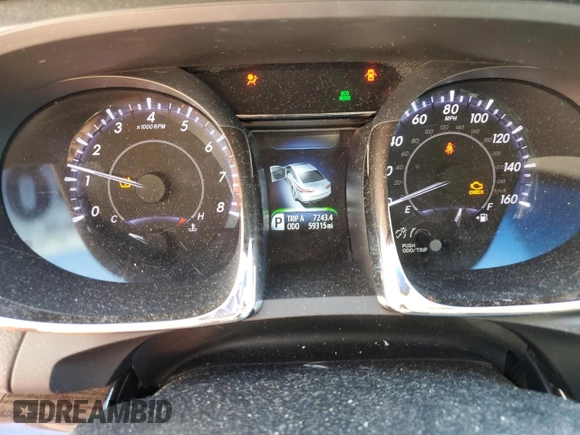 2013 Toyota Avalon XLE with VIN 4T1BK1EBXDU011830, listed as a Copart auction lot 50206485 with 59,315 mi miles and Salvage Title. Bid and sale history available at DreamBid. Image 9.